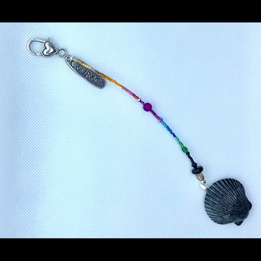 Beach Bag Charm , keychain